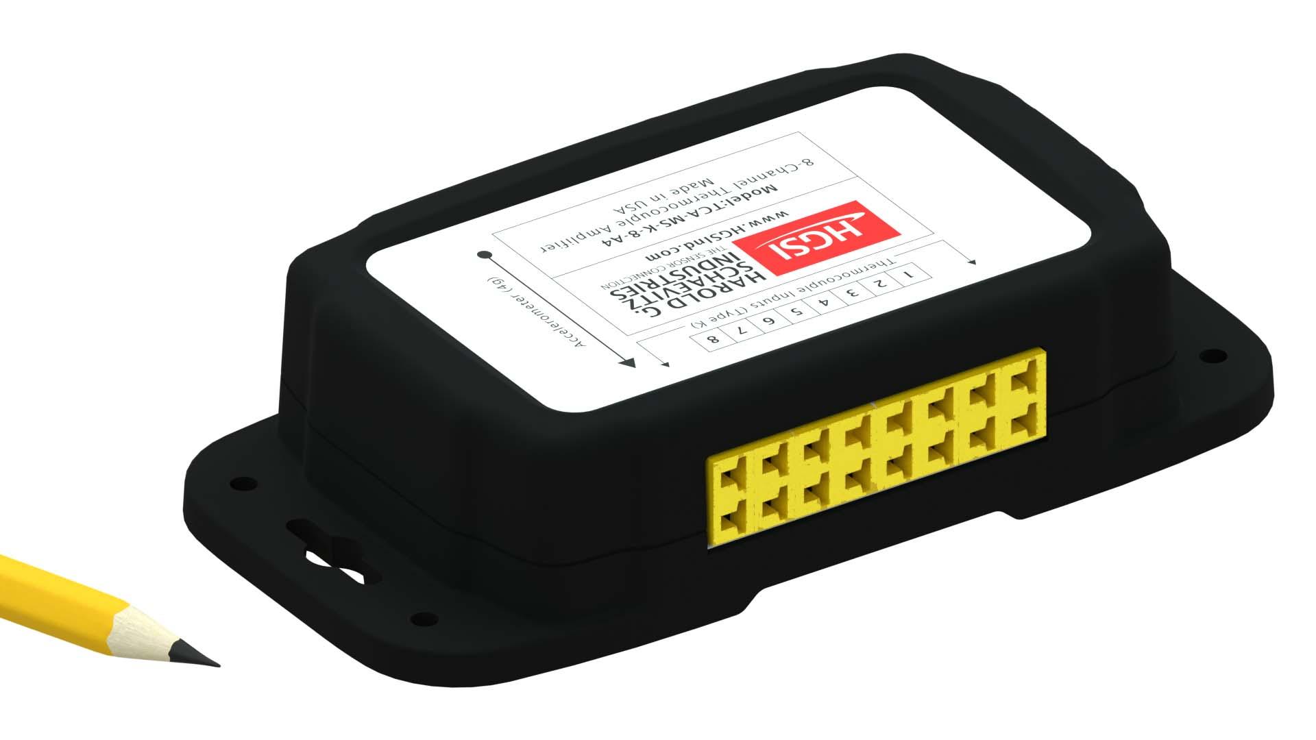 8Channel EGT Probe Amplifier Signal Conditioner Module with 0 to 5 VDC